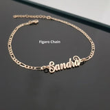 Customized Tail Name Bracelets for Women - Stainless Steel Nameplate Jewelry