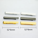 Personalized Name Logo Tie Clip Clasp Gift for Men