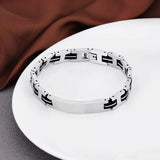 Men's Motorcycle Chain Stainless Steel Wristband Punk Party Jewelry