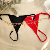 Personalized DIY Name Alphabet Underwear Waist Body Jewelry Women