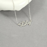Personalized Dainty Name Necklace, Custom Tiny Name Necklace