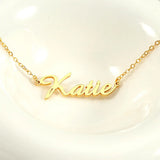 Personalized Dainty Name Necklace, Custom Tiny Name Necklace