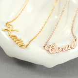 Personalized Dainty Name Necklace, Custom Tiny Name Necklace