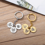 Custom Photo Keychain for Women - Personalized Keyring