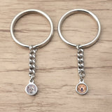 Custom Dog Keychain Portrait Personalized Pet Photo Keychain