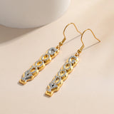 Personalized Name Earrings Diamond Letter Stainless Steel Personality Earring