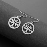 Custom Graffiti Stainless Steel Earring Personalized Logo Women Jewelry