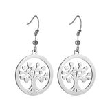 Custom Graffiti Stainless Steel Earring Personalized Logo Women Jewelry