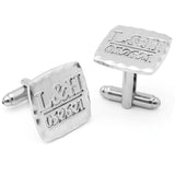 Personalized Engrave Initial Cufflinks Wedding Birthday Gift