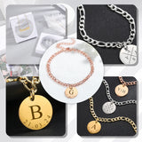 Personalized Initial Letter Anklet Stainless Steel Jewelry