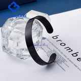 Personalized Engrave Name Bangle Bracelet Men Rose 316L Stainless Steel Jewelry