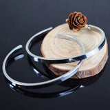 Personalized Engraved Name Copper Alloy Cuff Bracelet Bangle Jewelry