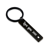 Personalized Engraved Key Chain - Stainless Steel Keychain