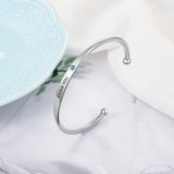 Personalized Birthstone ID Bracelet for Women