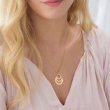 Personalized Water Drop Necklace for Her