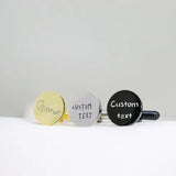 Personalized Engraved Stainless Steel Cufflinks - Father of the Bride Gift