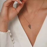 Personalized Stainless Steel Broken Heart Necklace Set