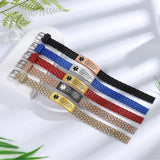 Custom Engraving Medical Alert ID Bracelet for Men Stainless Steel