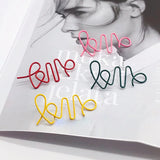 Personalized Love Earrings Spray Paint S925 Sterling Silver Hypoallergenic