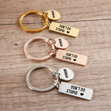 Family Keychain Set - Mom & Dad Love Keyrings