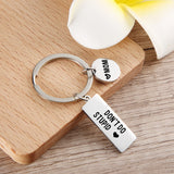 Family Keychain Set - Mom & Dad Love Keyrings