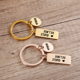 Family Keychain Set - Mom & Dad Love Keyrings