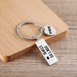 Family Keychain Set - Mom & Dad Love Keyrings