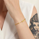 Personalized Family Multiple Name Bracelet Stainless Steel Bangle