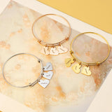 Personalized Family Name Hearts Bracelet Women's Jewelry Gift
