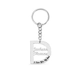 Family Name Keychain for Father Husband Men Car Anniversary