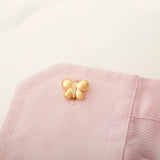 Personalized Shirt Cufflinks Stainless Steel Butterfly Gift