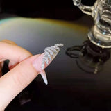 Full Drill Ear Bone Clip Without Piercing High-end Ear Jewelry for Women