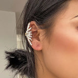 Full Drill Ear Bone Clip Without Piercing High-end Ear Jewelry for Women