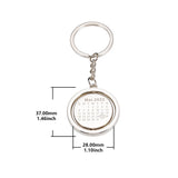 Personalized Gift Calendar Keychains Special Date Couple Anniversary Keychain