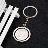 Personalized Gift Calendar Keychains Special Date Couple Anniversary Keychain