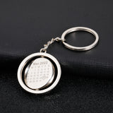 Personalized Gift Calendar Keychains Special Date Couple Anniversary Keychain