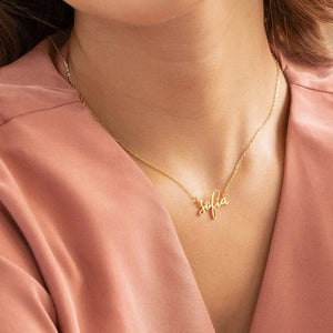 Custom Name Necklace | Family Necklace | Delicate Jewelry