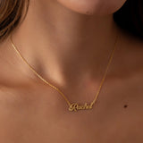 Personalized Script Name Necklace-Dainty Handmade Charm Jewellery