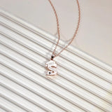 Personalized Graduation Necklace - Custom Bachelor Cap Name Necklace
