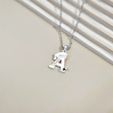 Personalized Graduation Necklace - Custom Bachelor Cap Name Necklace