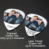 Personalized Guitar Pick Photo Guitar Pick Hand Stamped Guitar Pick