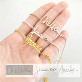 Personalized Handwriting Bracelet Signature Name Bracelet
