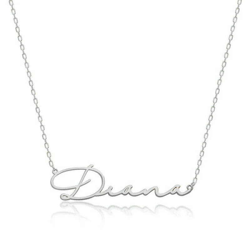 Personalized Handwriting Name Bracelet Stainless Steel Jewelry