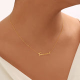 Personalized Handwriting Name Necklace-Custom Name Necklace-Name Necklace Script