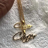 Customized Handwriting Signature Name Necklace Pendant