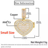 Personalized Heart Locket Necklace Flip Photo Necklace