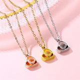 Heart Photo Projection Necklace - Christmas Gift