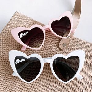 Heart Shaped Sunglasses Wedding Favors for Women
