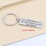 Family Name Sweet House Keychain