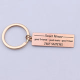Family Name Sweet House Keychain